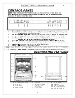 Предварительный просмотр 5 страницы Baumatic BDW16 Instruction Manual