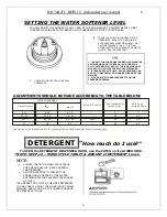 Предварительный просмотр 7 страницы Baumatic BDW16 Instruction Manual