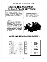 Предварительный просмотр 10 страницы Baumatic BDW16 Instruction Manual