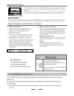 Preview for 21 page of Baumatic BDW47 Instruction Manual