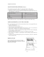 Preview for 7 page of Baumatic BDW5 User And Installation Instructions Manual