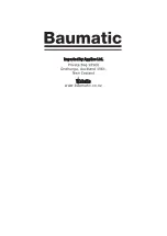 Preview for 22 page of Baumatic BDW603SS1 User Manual