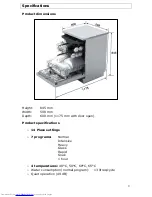 Предварительный просмотр 9 страницы Baumatic BDW65S Instruction Manual