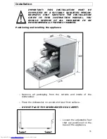 Предварительный просмотр 35 страницы Baumatic BDW65S Instruction Manual