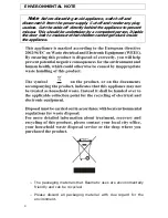 Preview for 4 page of Baumatic BDWI460 User Manual