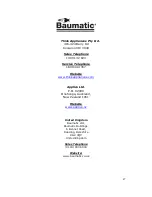 Preview for 47 page of Baumatic BDWI660-AUS Instruction Manual