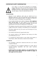 Preview for 5 page of Baumatic BDWI660 Instruction Manual