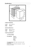 Предварительный просмотр 8 страницы Baumatic BDWI660 Instruction Manual