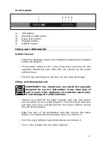 Preview for 11 page of Baumatic BDWI660 Instruction Manual