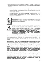 Предварительный просмотр 32 страницы Baumatic BDWI660 Instruction Manual