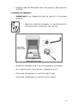 Предварительный просмотр 43 страницы Baumatic BDWI660 Instruction Manual