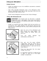 Preview for 11 page of Baumatic BDWS45SS Instruction Manual