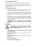 Preview for 13 page of Baumatic BE2.1SS Instruction Manual