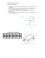 Предварительный просмотр 10 страницы Baumatic BE2SS Instruction Manual