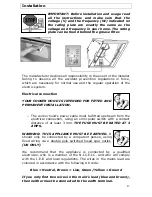 Preview for 17 page of Baumatic BE600GL Instruction Manual