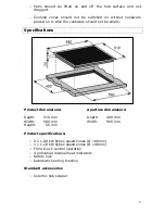 Предварительный просмотр 8 страницы Baumatic BF13.3 Instruction Manual