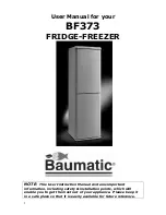 Preview for 2 page of Baumatic BF373 User Manual