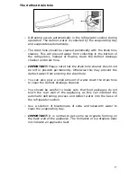 Preview for 17 page of Baumatic BF555SE Instruction Manual