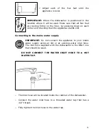 Предварительный просмотр 31 страницы Baumatic BFD40W Instruction Manual