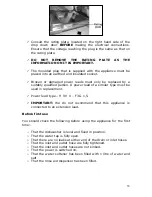 Предварительный просмотр 33 страницы Baumatic BFD40W Instruction Manual