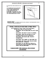 Preview for 29 page of Baumatic BFD46 Instruction Manual