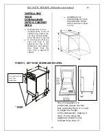 Preview for 24 page of Baumatic BFD62W Instruction Manual