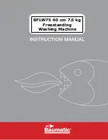 Предварительный просмотр 1 страницы Baumatic BFLW75 Instruction Manual