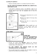 Предварительный просмотр 35 страницы Baumatic BFLW75 Instruction Manual