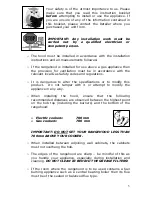 Preview for 5 page of Baumatic BFR6 Instruction Manual