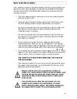 Preview for 20 page of Baumatic BFW1210W User Manual