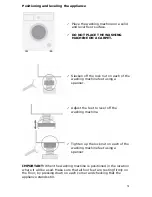 Предварительный просмотр 31 страницы Baumatic BFWE1420W User Manual