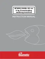 Предварительный просмотр 1 страницы Baumatic BFWM1206BL Instruction Manual