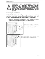 Предварительный просмотр 26 страницы Baumatic BFWM1206BL Instruction Manual