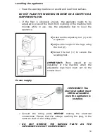 Предварительный просмотр 30 страницы Baumatic BFWM1206BL Instruction Manual