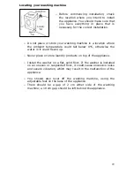 Preview for 29 page of Baumatic BFWM1406W Instruction Manual