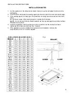 Предварительный просмотр 11 страницы Baumatic BG2SS User And Installation Instructions Manual