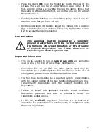 Preview for 22 page of Baumatic BGG30 Instruction Manual