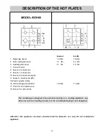 Preview for 3 page of Baumatic BGH60 Instruction Manual