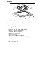 Предварительный просмотр 8 страницы Baumatic BGHU600SS User Manual