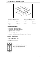 Preview for 8 page of Baumatic BH604.5W Instruction Manual