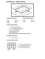 Preview for 9 page of Baumatic BH604.5W Instruction Manual