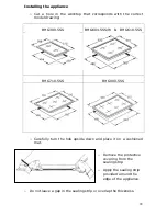 Preview for 22 page of Baumatic BH604.5W Instruction Manual