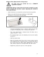 Preview for 27 page of Baumatic BH604.5W Instruction Manual