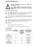 Предварительный просмотр 21 страницы Baumatic BHC310 30cm Instruction Manual