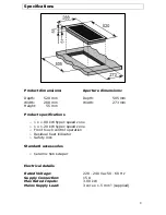 Предварительный просмотр 8 страницы Baumatic BHC310-ANZ Instruction Manual