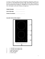 Предварительный просмотр 9 страницы Baumatic BHC310-ANZ Instruction Manual