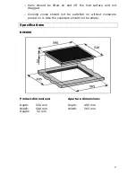 Предварительный просмотр 8 страницы Baumatic BHC600 Instruction Manual