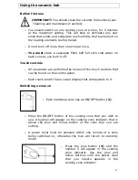 Предварительный просмотр 11 страницы Baumatic BHC600 Instruction Manual