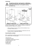 Предварительный просмотр 15 страницы Baumatic BHC601 User Manual