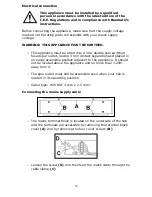 Предварительный просмотр 18 страницы Baumatic BHC601 User Manual